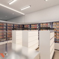 Thiết kế phòng khám kết hợp nhà thuốc bác sĩ Thuần tại Bình Dương